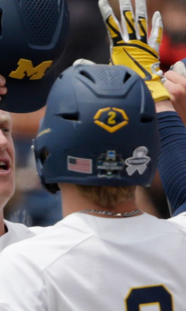 Michigan rolls to CWS finals with 15-3 rout of Texas Tech